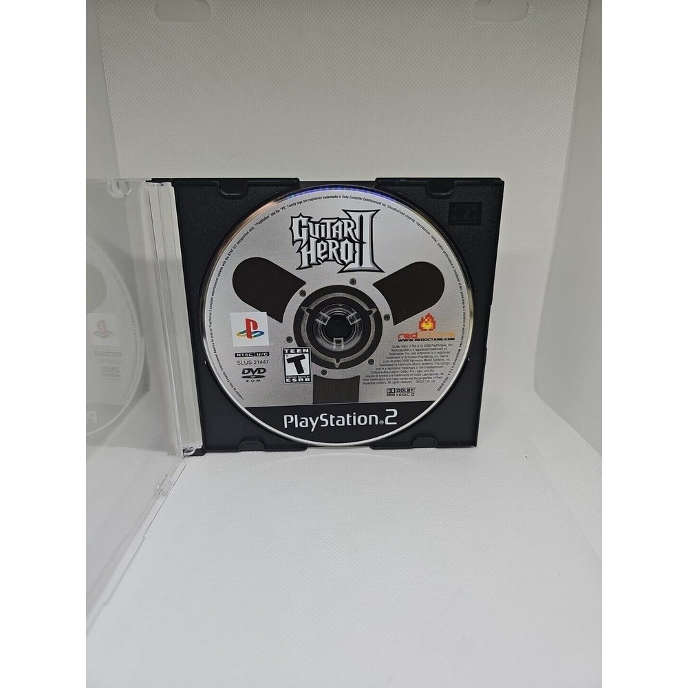 ***Unreadable Disc*** Guitar Hero II (PlayStation 2 PS2) Disc Only -AS IS